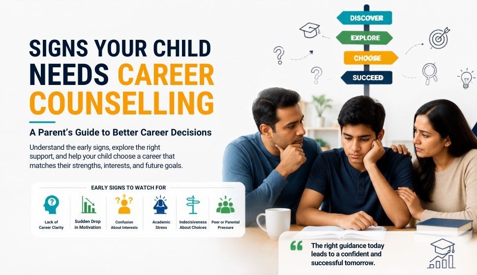 Signs Your Child Needs Career Counselling
